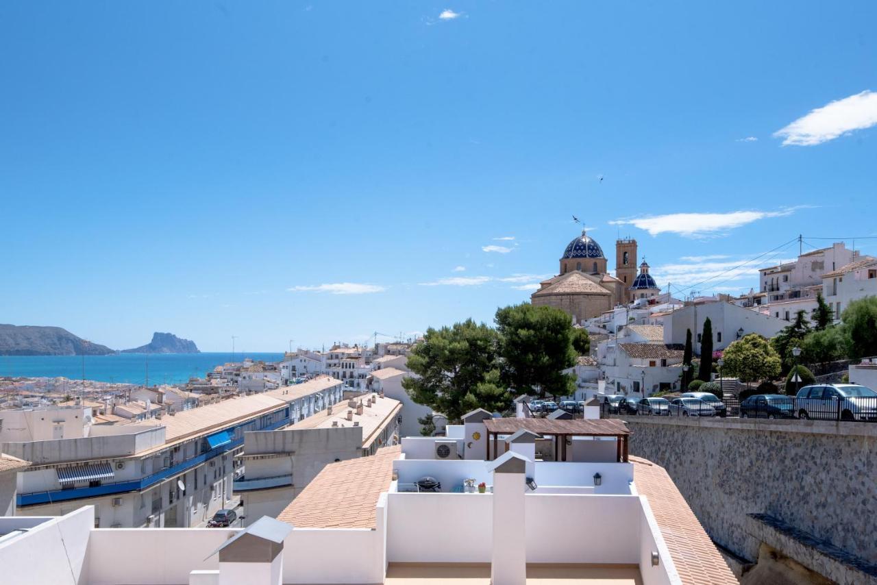 Atico Vistas Al Mar, Terraza, Piscina Y Parking By Vero 阿尔啼 外观 照片