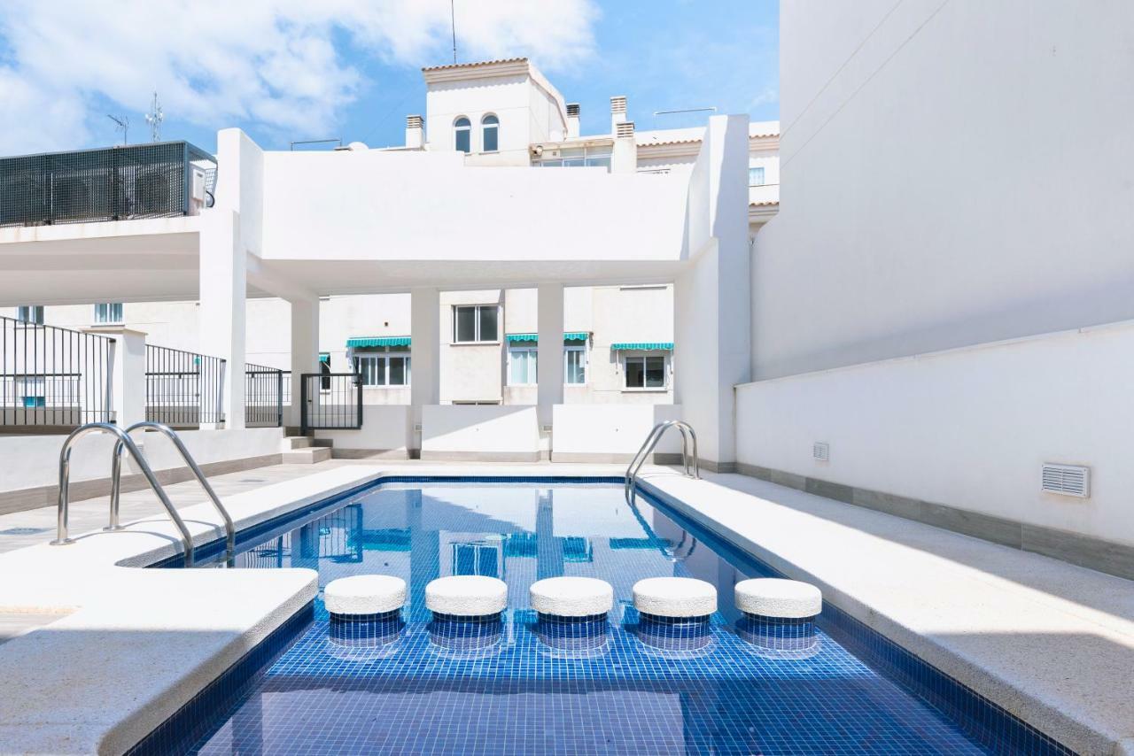 Atico Vistas Al Mar, Terraza, Piscina Y Parking By Vero 阿尔啼 外观 照片